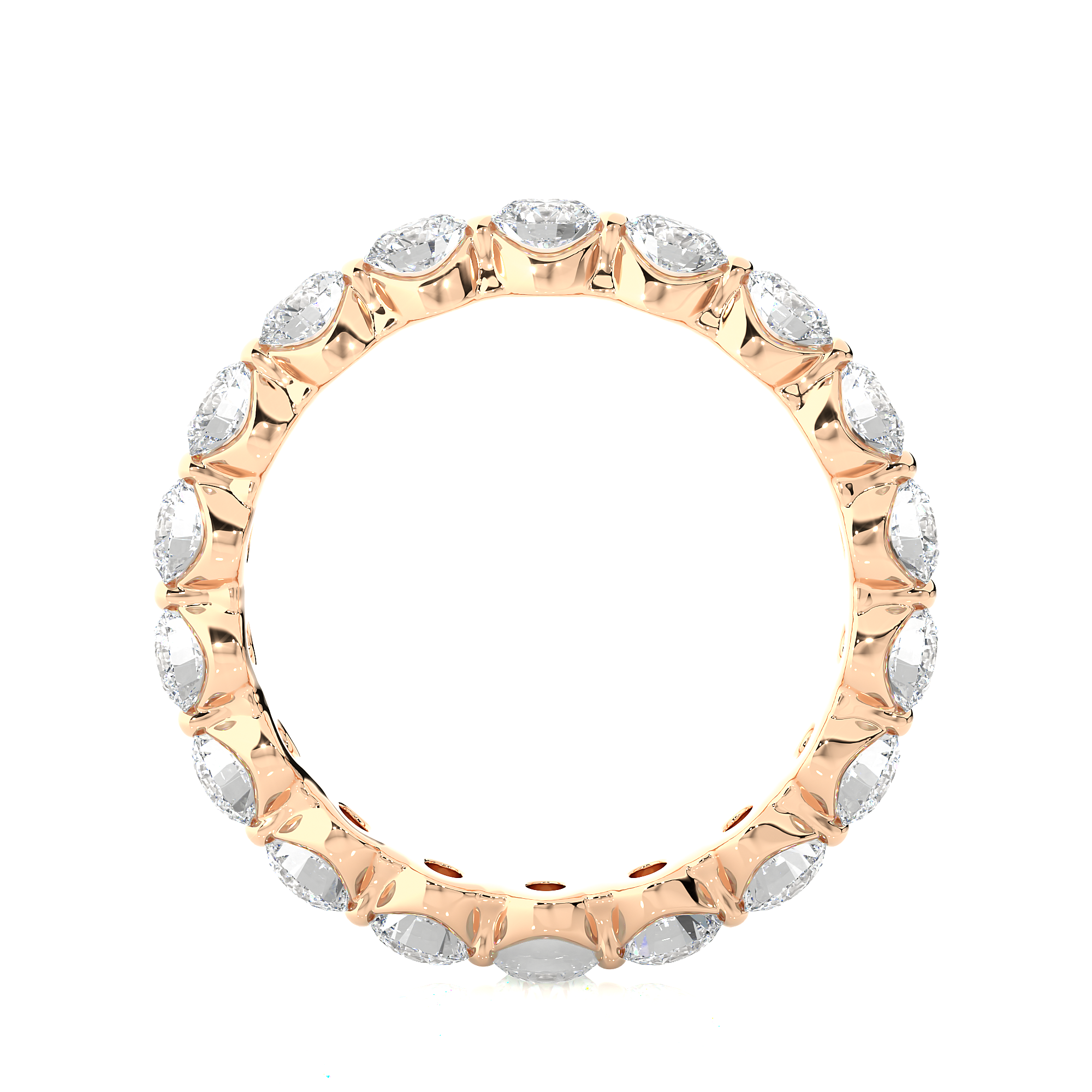 2.01 Carat H Color VS1 Clarity Diamond Studded Natural Diamond Ring.